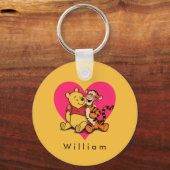 Süßer Winnie Puuh & Tigger Schlüsselanhänger (Vorderseite)
