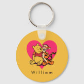Süßer Winnie Puuh & Tigger Schlüsselanhänger (Rückseite)
