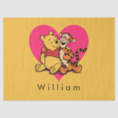 Süßer Winnie Puuh & Tigger Seidenpapier (Vorderseite)