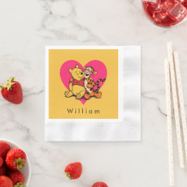 Süßer Winnie Puuh & Tigger Serviette