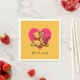 Süßer Winnie Puuh & Tigger Serviette