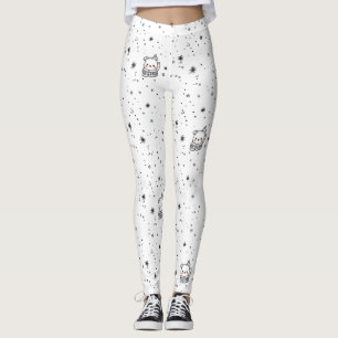 Süßer Winter Eisbär Schneeflocke Leggings