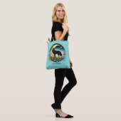 Süßer Winter-Saisonname Wolf  Tasche (Am Model)