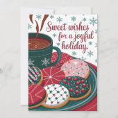 Süßer Wunsch - Weihnachtskarte Feiertagskarte (Vorderseite)