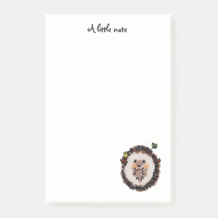 süßer, würziger Igel Post-it Klebezettel