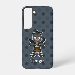 Süßer Yokai Karasu Tengu Japanische Folklore Samsung Galaxy Hülle