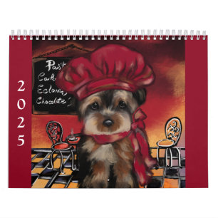 Süßer Yorkie-Kalender Kalender