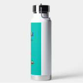 Süßer Zebralehrer Trinkflasche (Links)