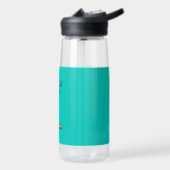 Süßer Zebralehrer  Trinkflasche (Links)