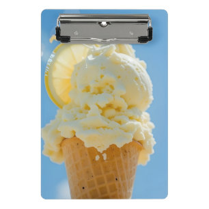 Süßer Zitronensommer Mini Klemmbrett