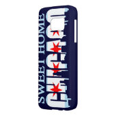 Süßer Zuhause-Chicago-FlaggeSkyline (Rückseite Links)