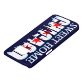 Süßer Zuhause-Chicago-FlaggeSkyline (unten)