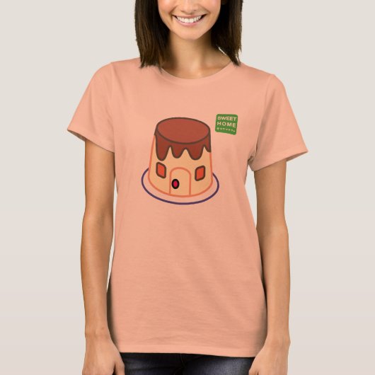 SÜSSER ZUHAUSE Pudding T-Shirt (Vorderseite)