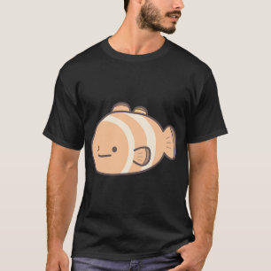 Süßer zwinkerner Clownfisch in Pastell T-Shirt