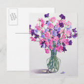 Süßerbsen 2007 postkarte (Vorne/Hinten)