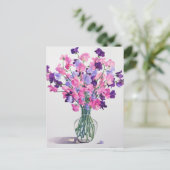 Süßerbsen 2007 postkarte (Stehend Vorderseite)