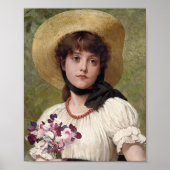 Süßerbsen | George Dunlop Leslie Poster (Vorne)