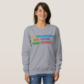 Süßere Enkelkinder Damen Basic Sweatshirt (Vorne ganz)