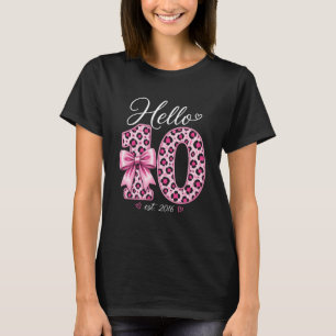Süßes 10. Geburtstags-Mädchen-Hallo-10-erste-2016- T-Shirt