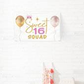 Süßes 16er-Team Banner (InSitu)