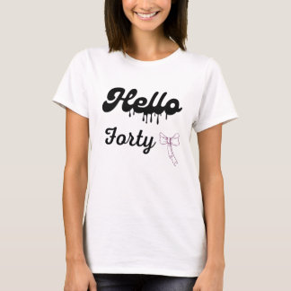 Süßes 40. Geburtstags-Shirt für Mädchen – Sweet 40 T-Shirt