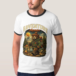 Süßes Abenteuer-Bär-T-Shirt – Wandern Natur Erkund T-Shirt