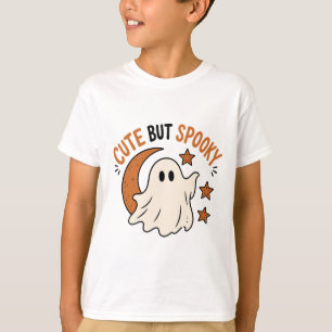 Süßes aber gruseliges Geisterdesign T-Shirt