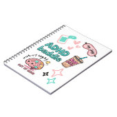 Süßes ADHD-Baddie-Notizbuch Notizblock (Linke Seite)
