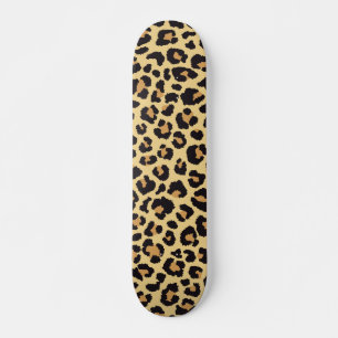 Süßes afrikanisches Wildtier Leopard Tierdruck-Mus Skateboard