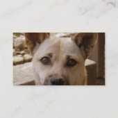 Süßes Akita Visitenkarte (Rückseite)