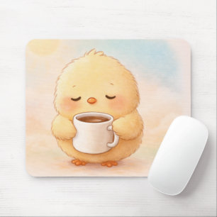 Süßes Alma-Küken-Kaffeemauspad Mousepad