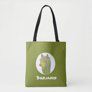Süßes Alpakagesicht Kunst  Tasche
