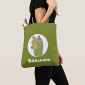 Süßes Alpakagesicht Kunst Tasche (Von Nahem)