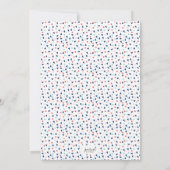 Süßes als Eiscreme Einladung (Rückseite)