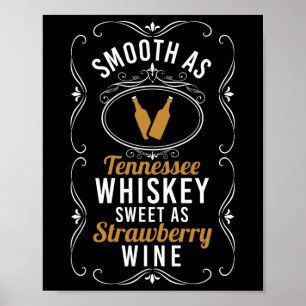 Süßes als Erdbeere Wein Tennessee Pride trinken Poster