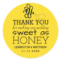 Süßes als Honig-Gastgeschenk Hochzeit