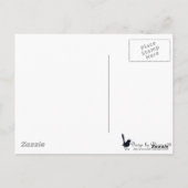 Süßes als Kirschen Postkarte (Rückseite)