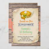 Süßes als Party Geburtstagsempfehlung Einladung (Vorne/Hinten)