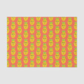 Süßes Ananas-Geschenk Seidenpapier (Vorderseite)