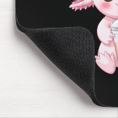 Süßes Anime-Axolotl-Boba  Mousepad (Ecke)