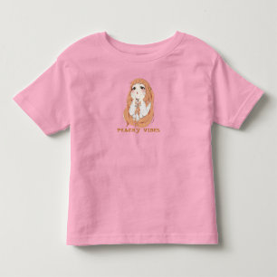 Süßes Anime-Mädchen Kawaii Süßes Rosa Haar Shirt