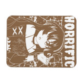 Süßes Anime-Mädchen Magnet (Horizontal)