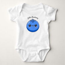 Süßes anpassbares Kawaii-Blaubeer-Baby-Body