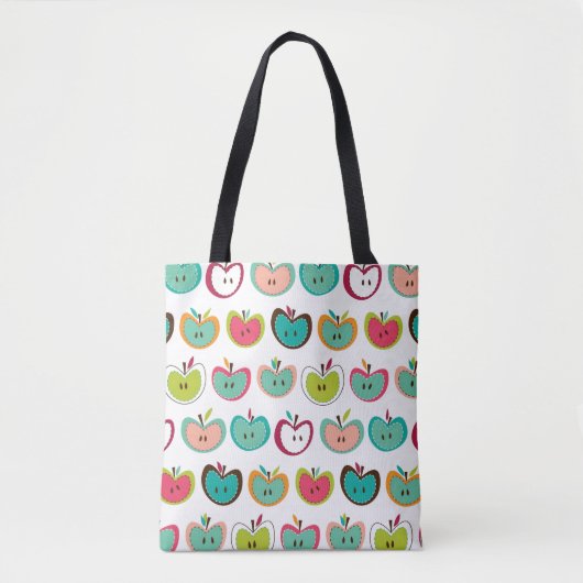 Süßes Apfelmuster Tasche (Vorderseite)