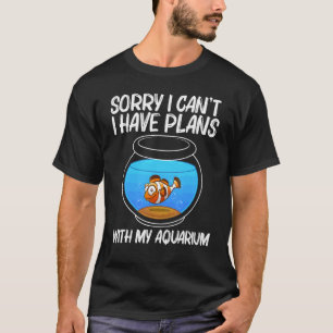 Süßes Aquarium für Männer Frauen Aquarienliebhaber T-Shirt