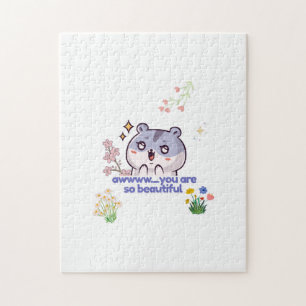 Süßes ästhetisches Hamster-Jigsaw-Puzzle Puzzle