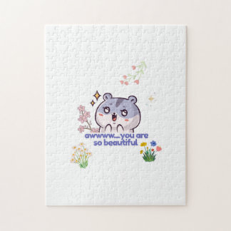 Süßes ästhetisches Hamster-Jigsaw-Puzzle Puzzle