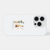 Süßes ästhetisches traditionelles Anime-Pärchen wü iPhone Hülle (Rückseite (Horizontal))