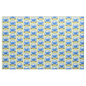 Süßes Auto Cartoon-Muster Stoff (Fat Quarter (45,7 x 55,9 cm))