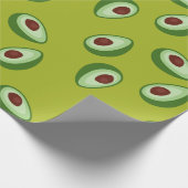 süßes Avocado-Muster Geschenkpapier (Ecke)